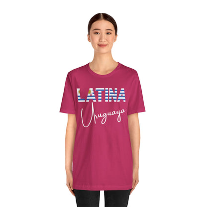 Latina Uruguaya, Shirt – Uruguay Latina Pride Graphic Tee for Women
