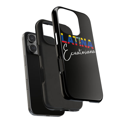 Latina Ecuatoriana Tough iPhone Case | Ecuador Latina Pride Protective Cover