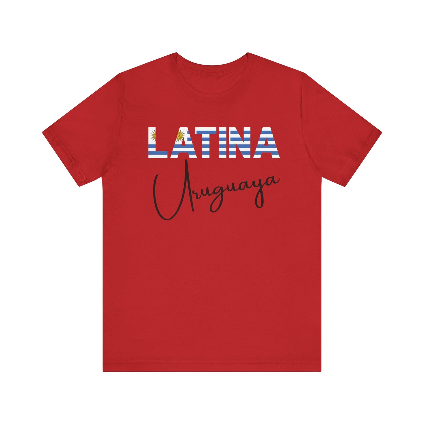 Latina Uruguaya, Shirt – Uruguay Latina Pride Graphic Tee for Women