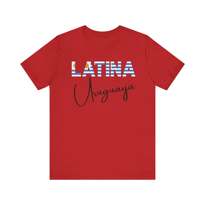 Latina Uruguaya, Shirt – Uruguay Latina Pride Graphic Tee for Women