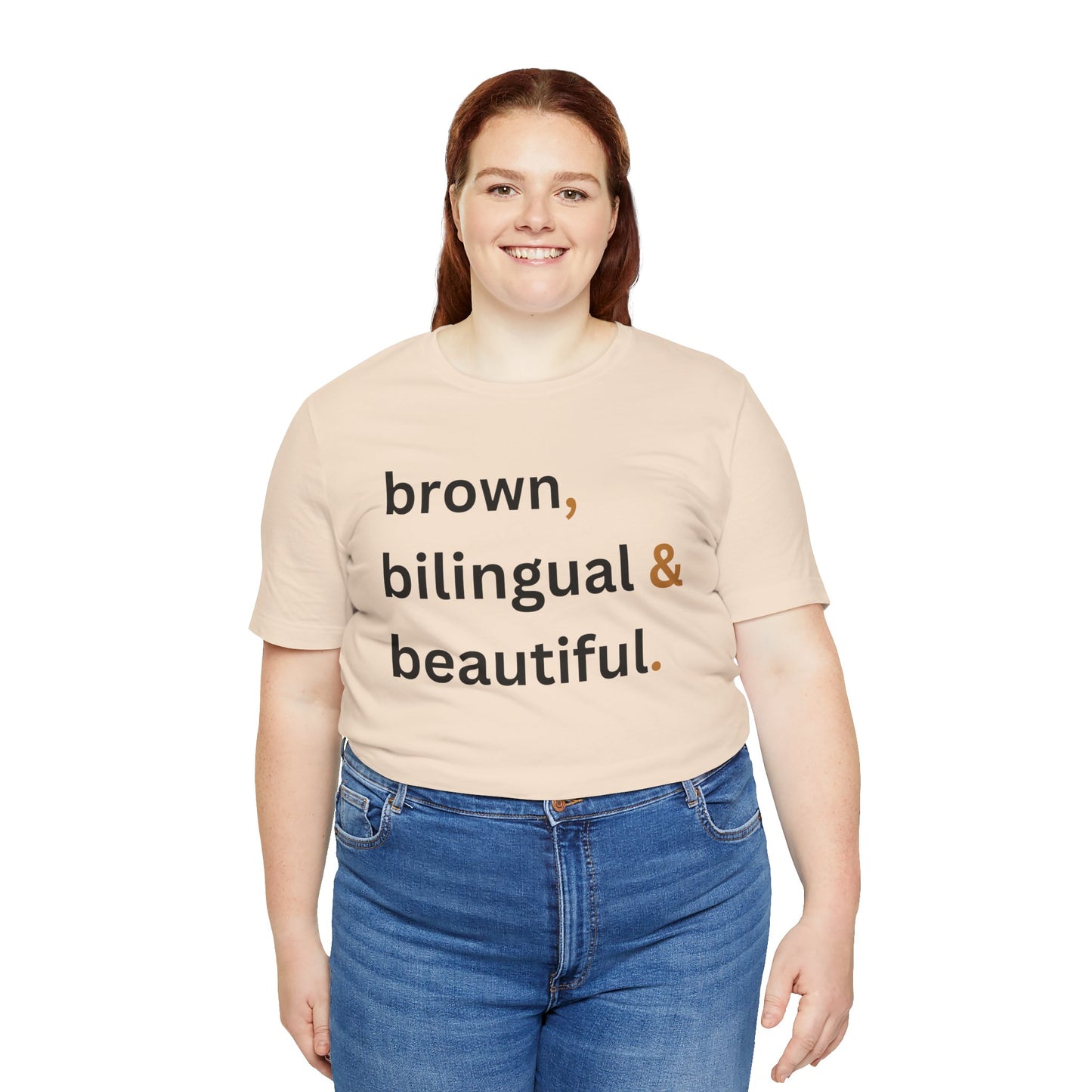 Brown, Bilingual and Beautiful Shirt | Latina Empowerment Pride Tee