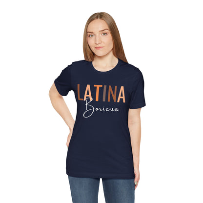 Latina Boricua Shirt | Puerto Rico Latina Pride Graphic Tee for Women
