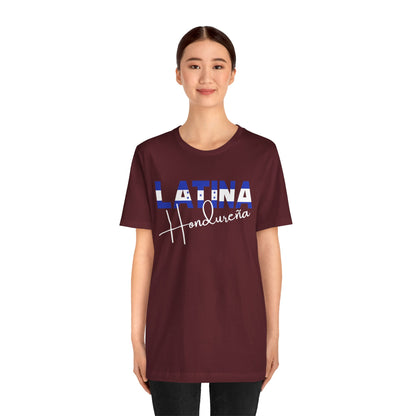 Latina Hondureña, Shirt - Honduras Latina Pride Graphic Tee for Women