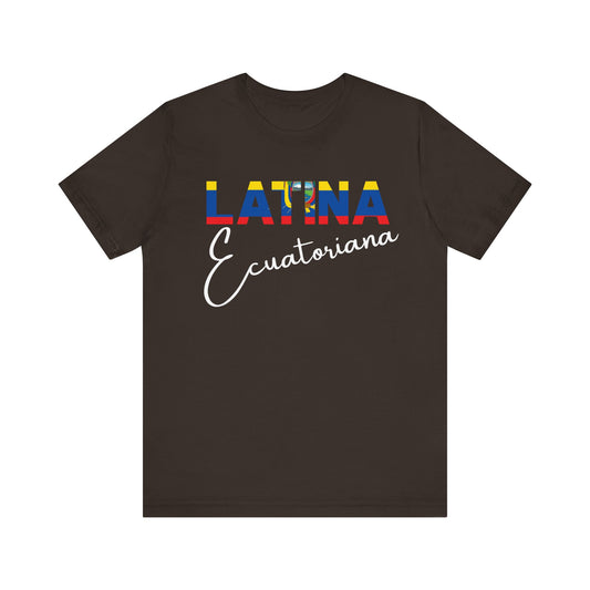 Latina Ecuatoriana Shirt | Ecuador Latina Pride Graphic Tee for Women