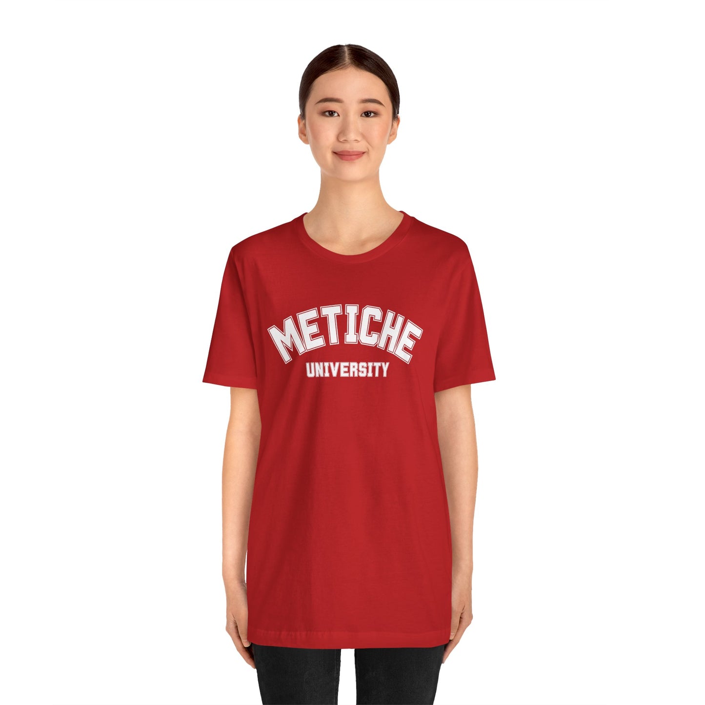 Metiche University Shirt | Funny Latina Graphic Tee