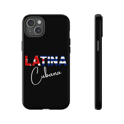 Latina Cubana Tough Phone Case | Cuba Latina Pride Protective Cover