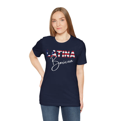 Latina Boricua Shirt | Puerto Rico Latina Pride Graphic Tee for Women
