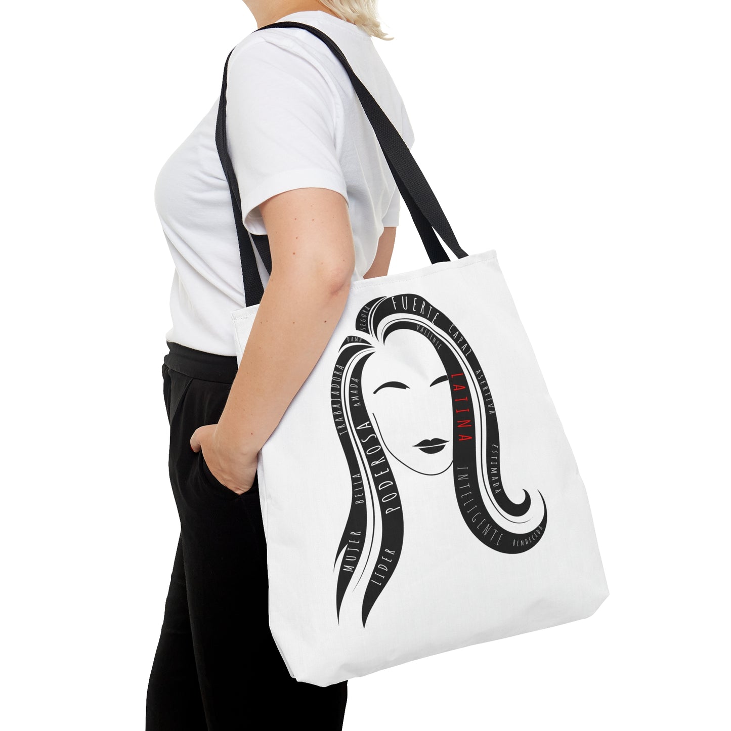 Fuerza Latina Tote Bag | Latina Empowerment Pride Bag