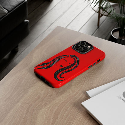Red Fuerza Latina Tough Phone Case | Latina Empowerment Protective Cover