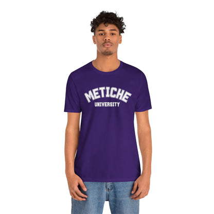 Metiche University Shirt | Funny Latina Graphic Tee