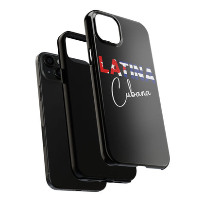 Latina Cubana Tough Phone Case | Cuba Latina Pride Protective Cover