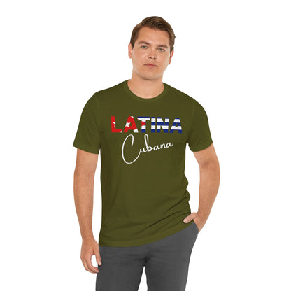Latina Cubana Shirt | Cuba Latina Pride Graphic Tee for Women
