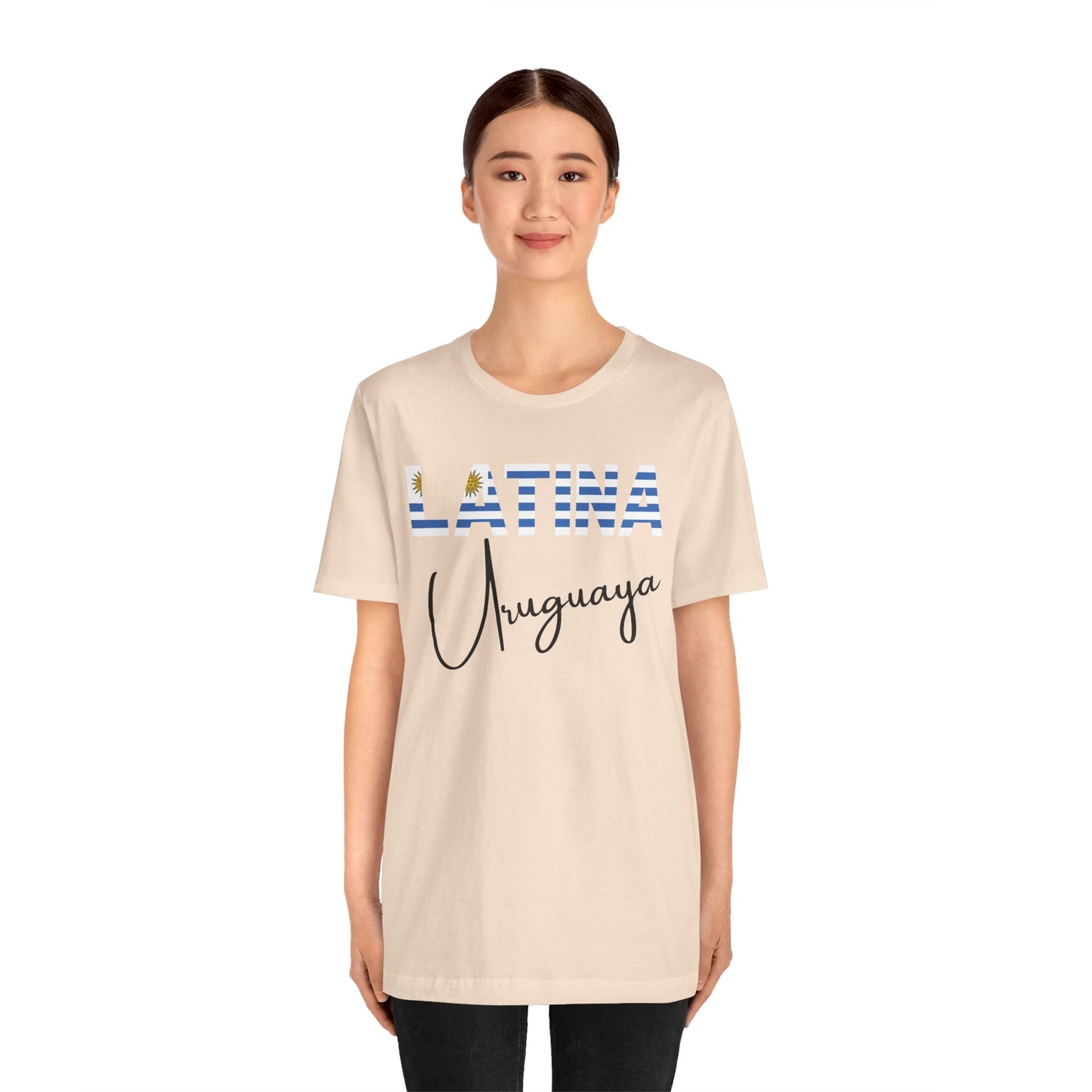 Latina Uruguaya, Shirt – Uruguay Latina Pride Graphic Tee for Women
