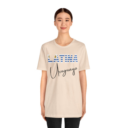 Latina Uruguaya, Shirt – Uruguay Latina Pride Graphic Tee for Women