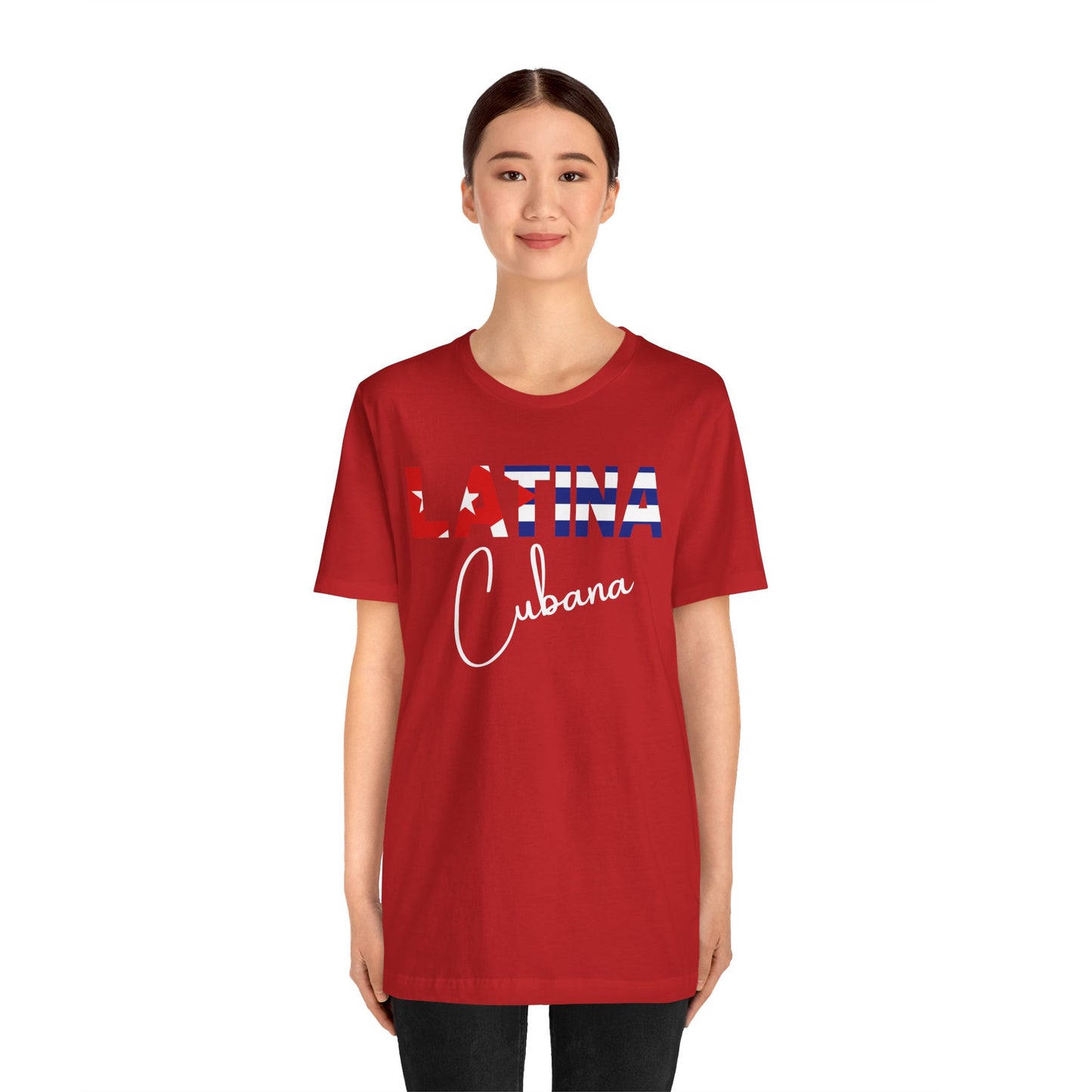 Latina Cubana Shirt | Cuba Latina Pride Graphic Tee for Women