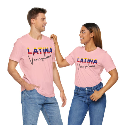 Latina Venezolana, Shirt – Venezuela Latina Pride Graphic Tee for Women