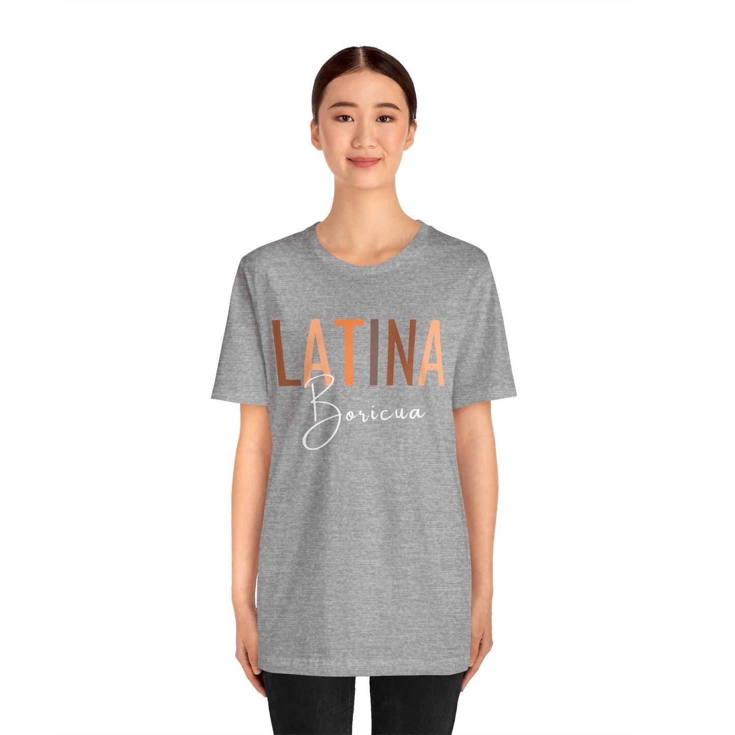 Latina Boricua Shirt | Puerto Rico Latina Pride Graphic Tee for Women