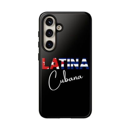 Latina Cubana Tough Phone Case | Cuba Latina Pride Protective Cover