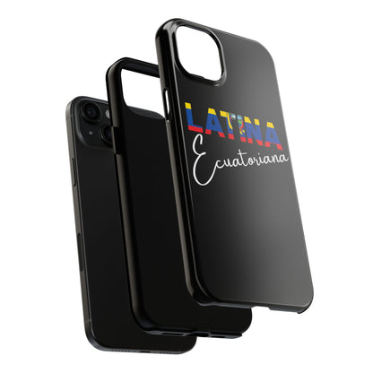 Latina Ecuatoriana Tough iPhone Case | Ecuador Latina Pride Protective Cover