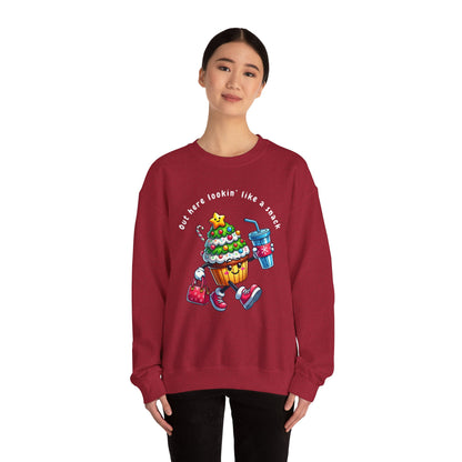 "Out Here Looking Like a Snack" Ugly Christmas Sweater