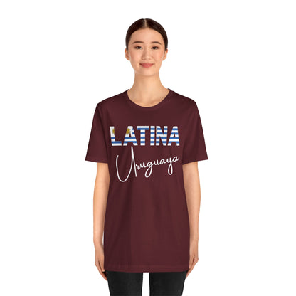 Latina Uruguaya, Shirt – Uruguay Latina Pride Graphic Tee for Women