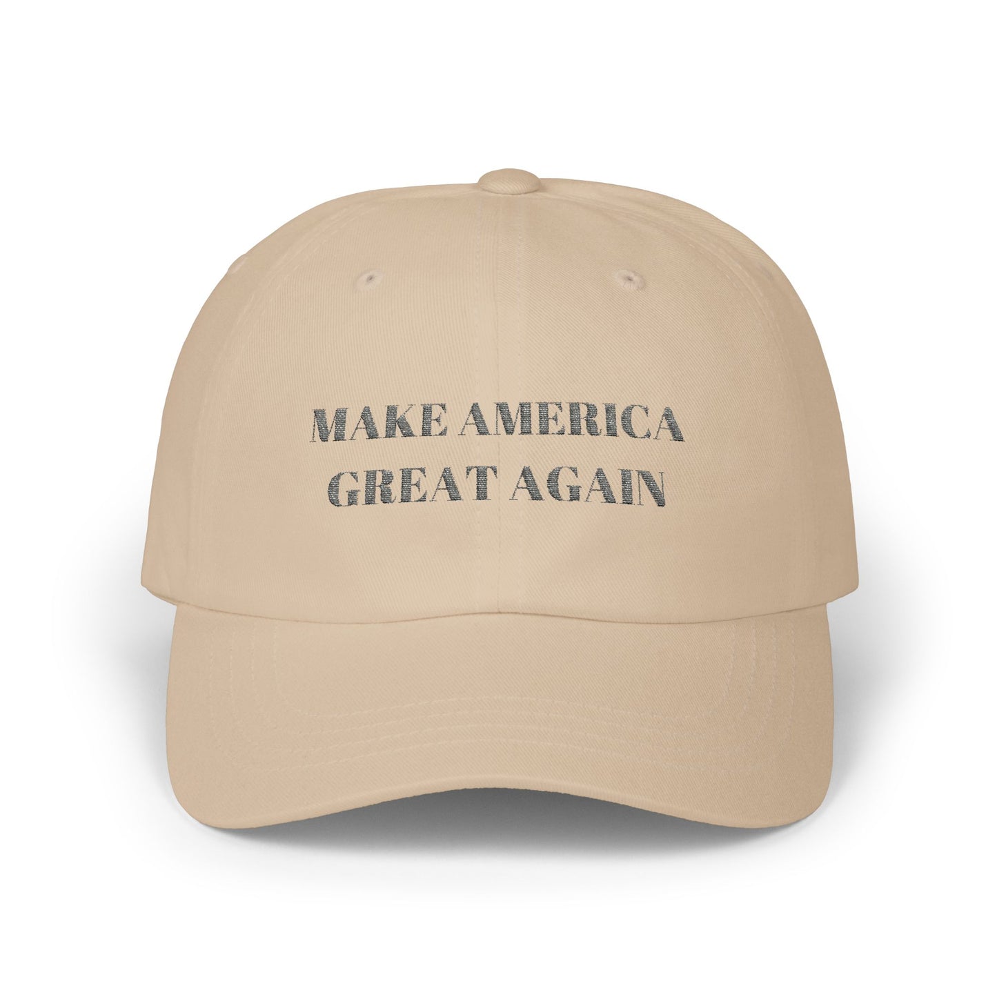 Embroidered Dark MAGA Hat