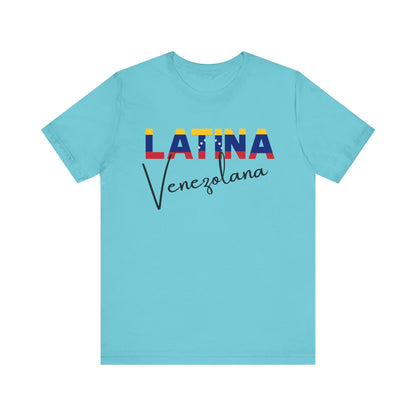 Latina Venezolana, Shirt – Venezuela Latina Pride Graphic Tee for Women