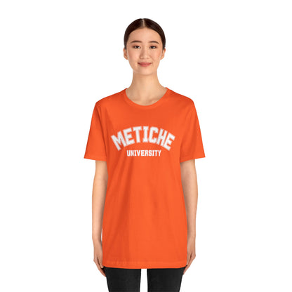 Metiche University Shirt | Funny Latina Graphic Tee