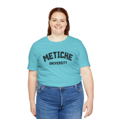Metiche University Shirt | Funny Latina Graphic Tee