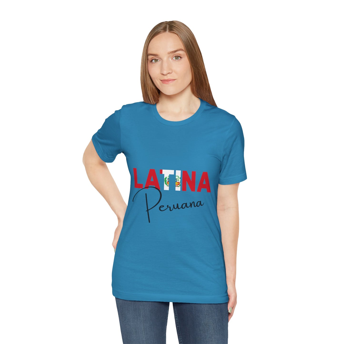 Latina Peruana, Shirts – Peru Latina Pride Graphic Tee for Women