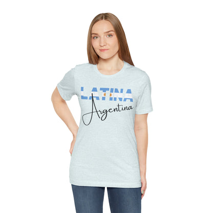 Latina Argentina Shirt – Argentina Latina Pride Graphic Tee for Women