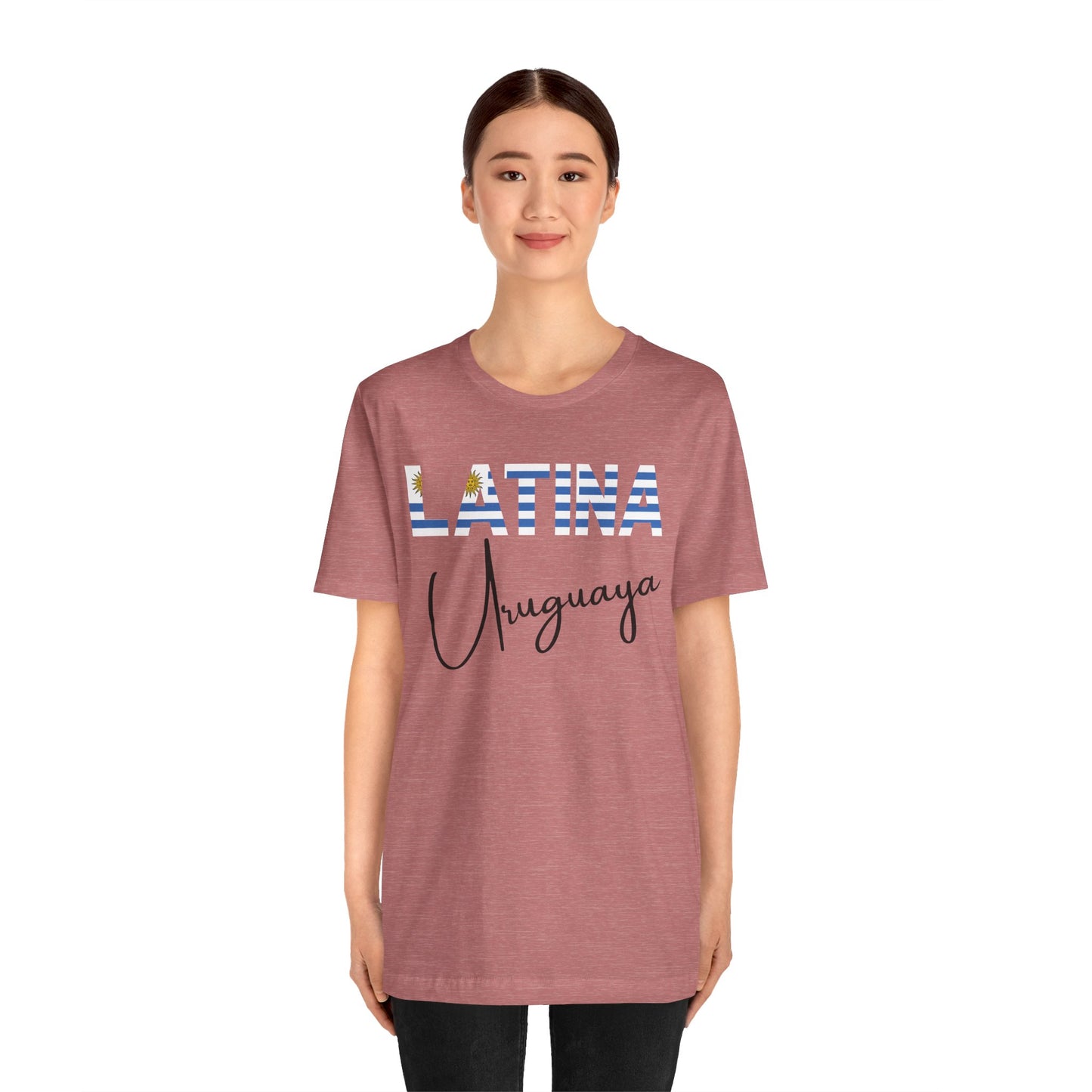 Latina Uruguaya, Shirt – Uruguay Latina Pride Graphic Tee for Women