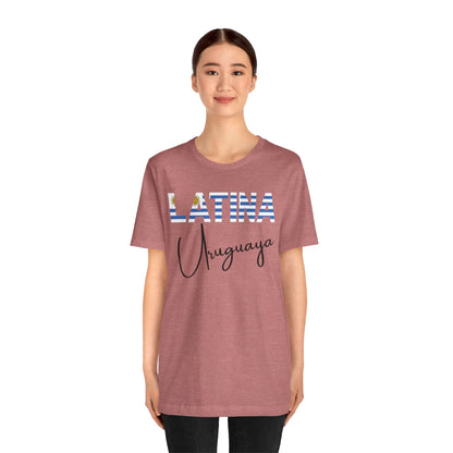 Latina Uruguaya, Shirt – Uruguay Latina Pride Graphic Tee for Women