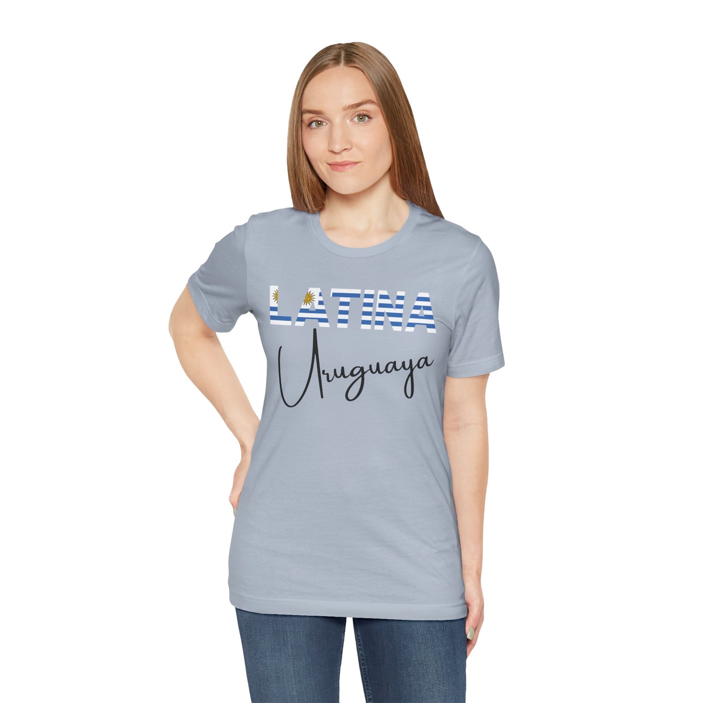 Latina Uruguaya, Shirt – Uruguay Latina Pride Graphic Tee for Women