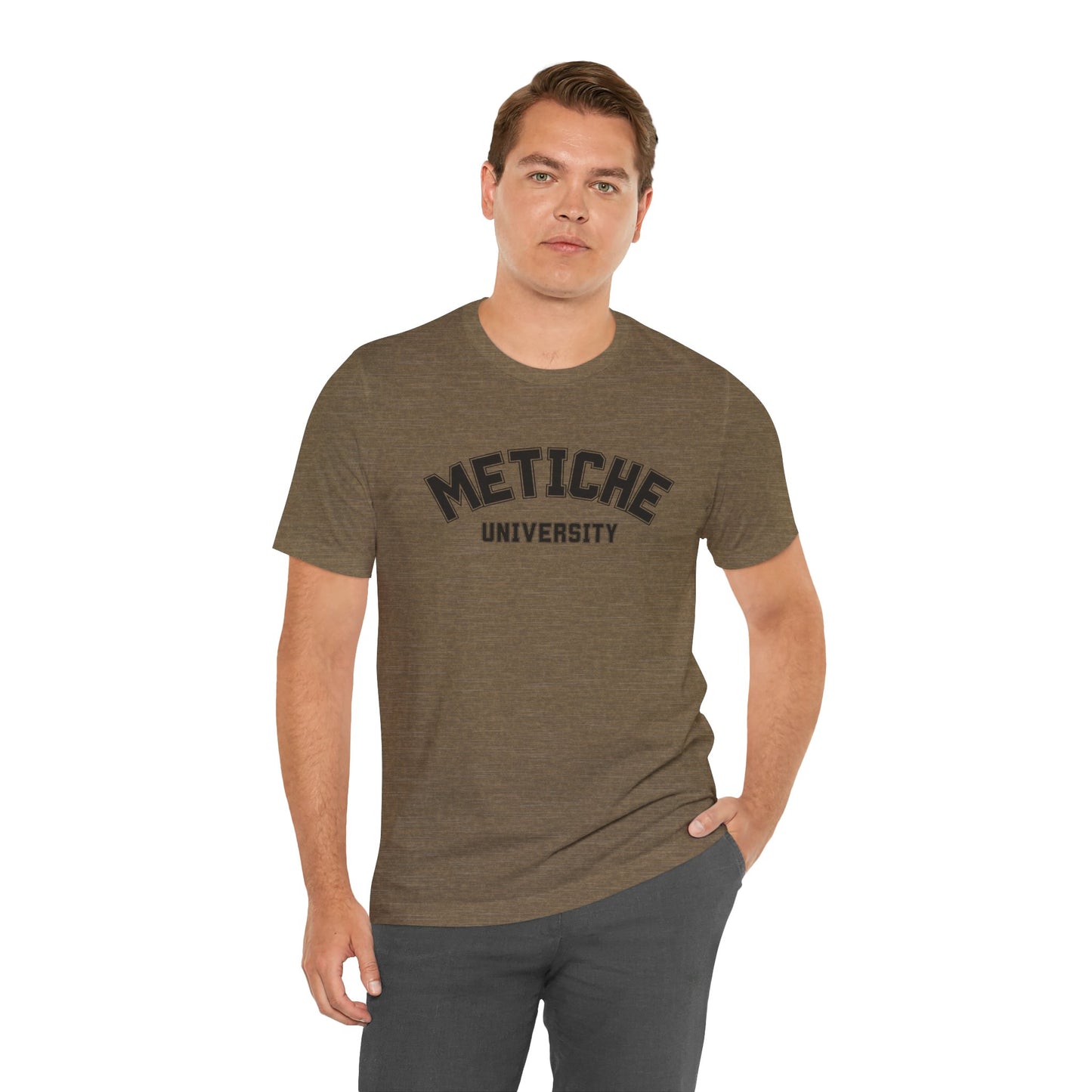 Metiche University Shirt | Funny Latina Graphic Tee