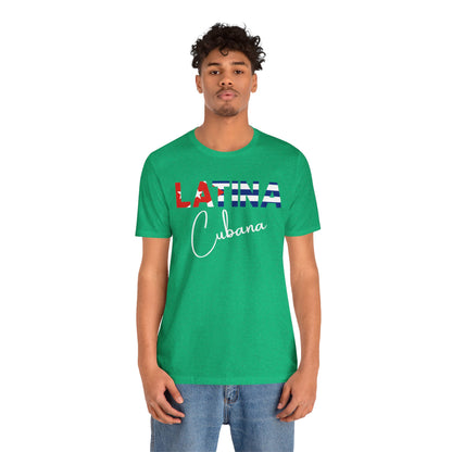 Latina Cubana Shirt | Cuba Latina Pride Graphic Tee for Women