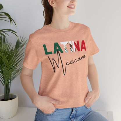Latina Mexicana Shirt | Mexico Latina Pride Graphic Tee for Women