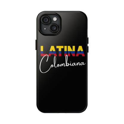 Latina Colombiana Tough iPhone Case | Colombia Latina Pride Protective Cover