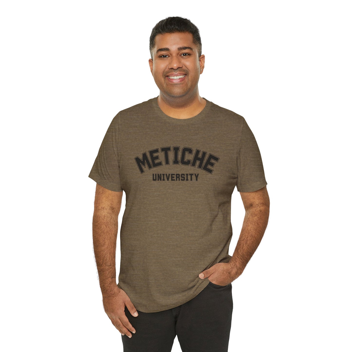 Metiche University Shirt | Funny Latina Graphic Tee