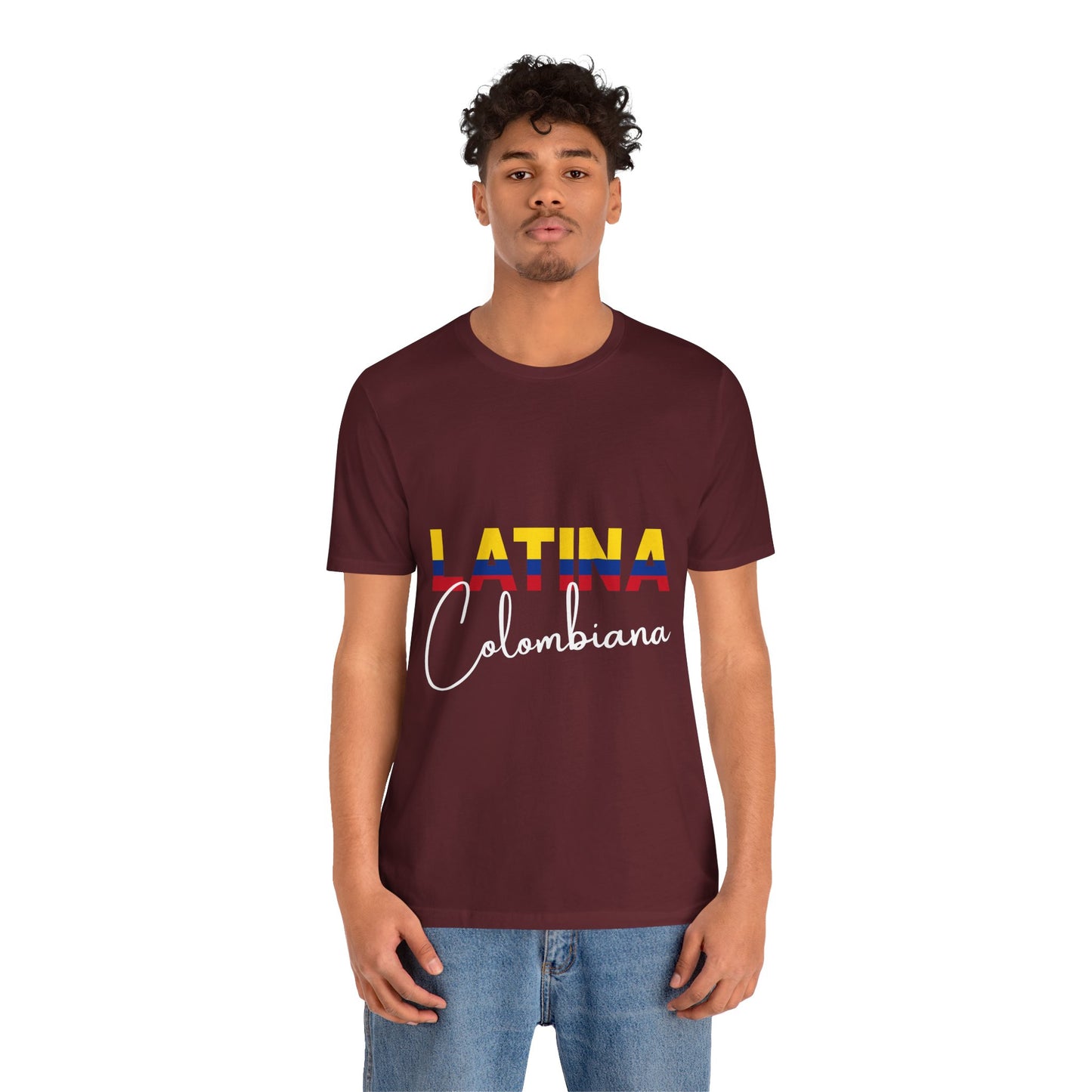 Latina Colombiana, Shirt - Colombian Latina Pride Graphic Tee for Women