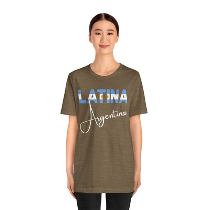 Latina Argentina Shirt – Argentina Latina Pride Graphic Tee for Women