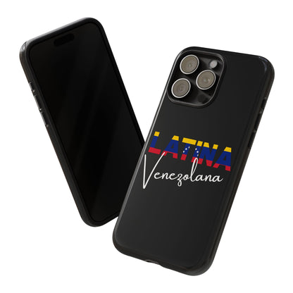 Latina Venezolana Tough Phone Case | Latina Venezolana iPhone Case | Venezuela Latina Pride Protective Cover