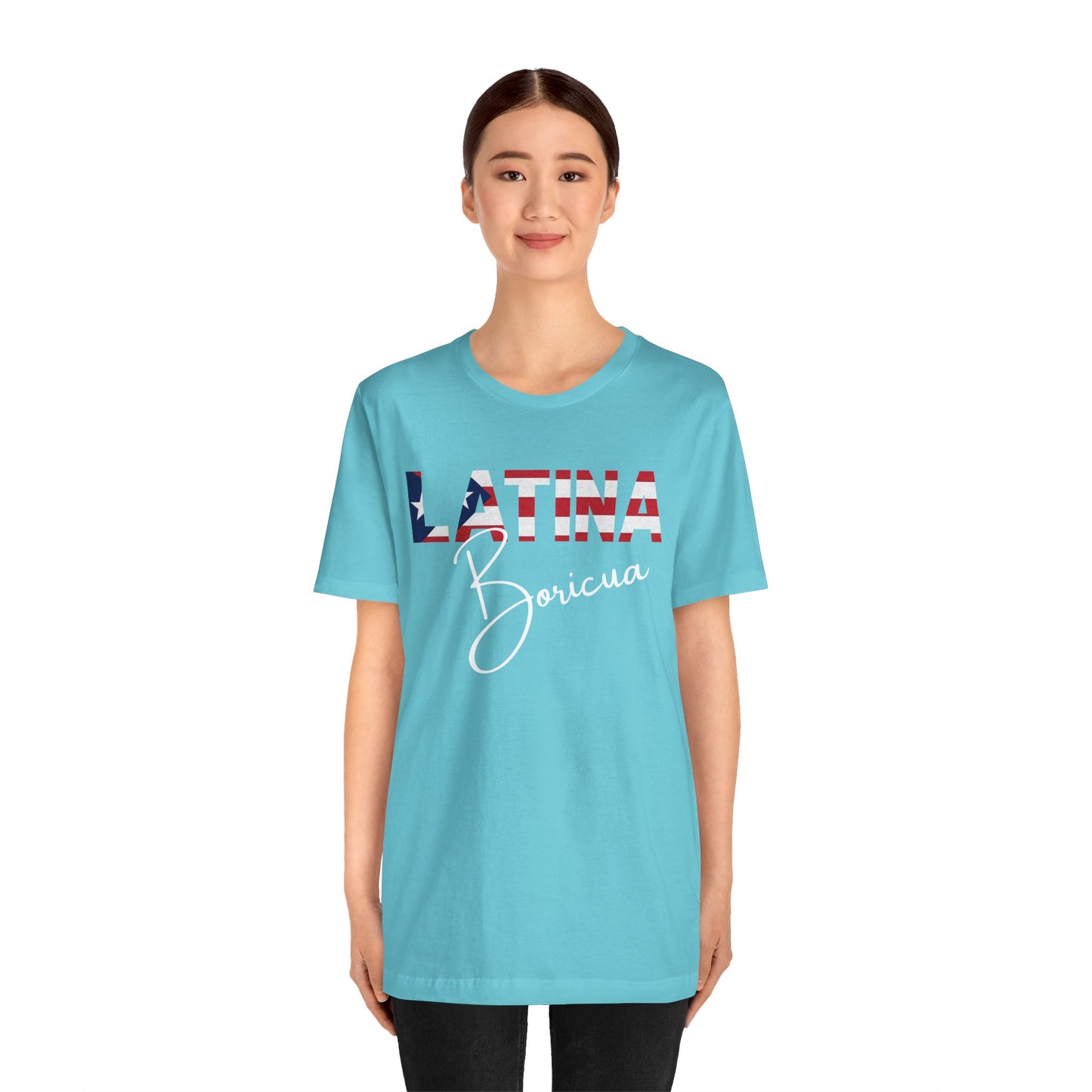 Latina Boricua Shirt | Puerto Rico Latina Pride Graphic Tee for Women
