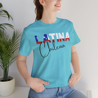 Latina Chilena, Shirts Latina Chilena Shirt – Chile Latina Pride Graphic Tee for Women