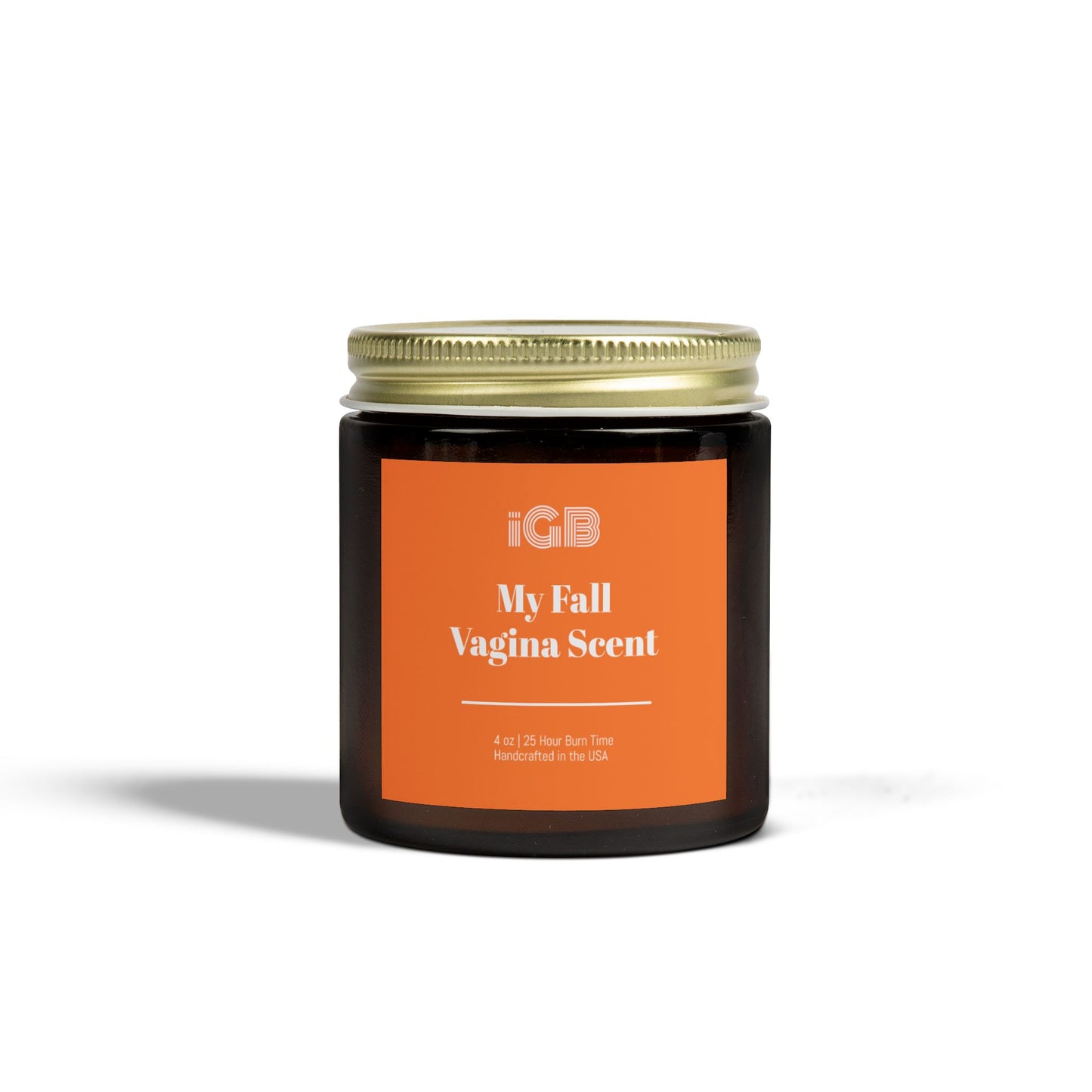 Fall Scented Candle - My Fall Vagina Scent, Cozy Home Decor, Gift for Her, Aromatherapy, Seasonal Candle