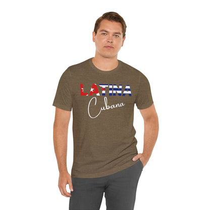 Latina Cubana Shirt | Cuba Latina Pride Graphic Tee for Women
