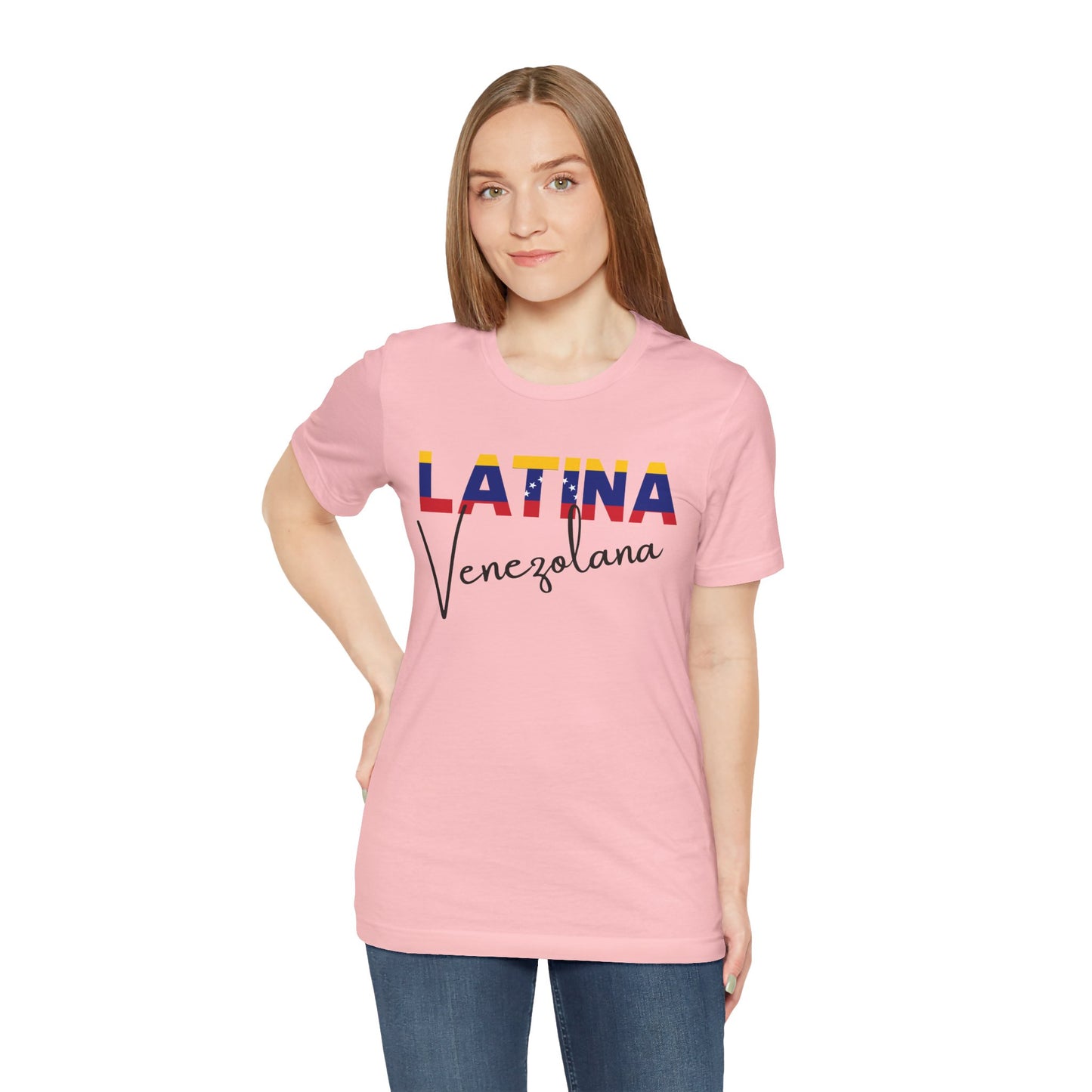Latina Venezolana, Shirt – Venezuela Latina Pride Graphic Tee for Women