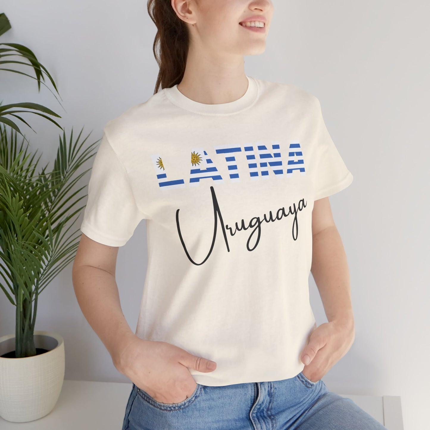 Latina Uruguaya, Shirt – Uruguay Latina Pride Graphic Tee for Women