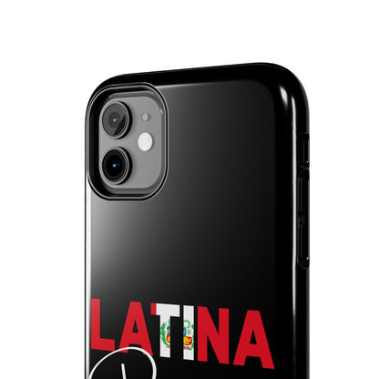 Latina Peruana Tough iPhone Case | Peru Latina Pride Protective Cover