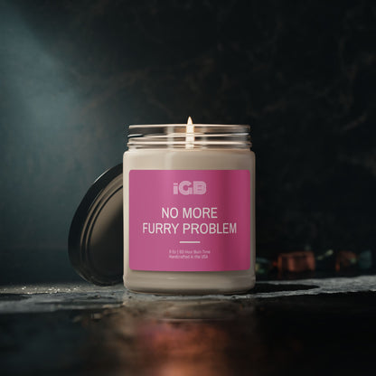 No More Furry Problem Candle, 9oz